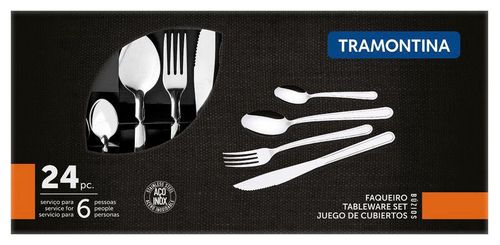 Faqueiro Inox 24 Peças Búzios Tramontina