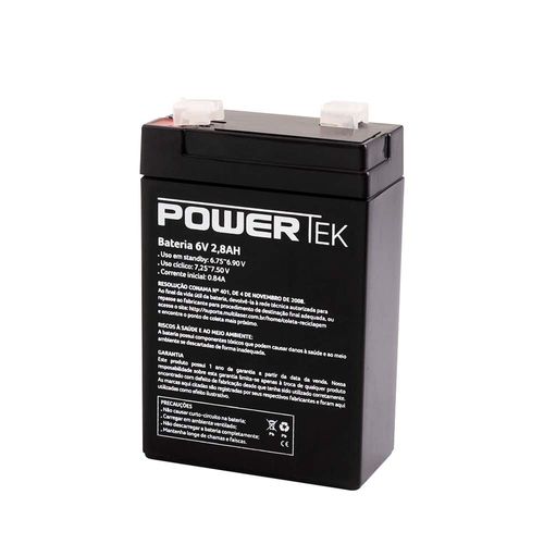 Bateria Powertwk 6V 2,8AH - EN070