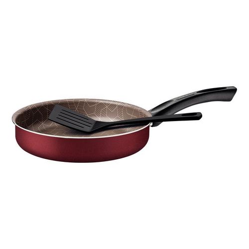 Frigideira Reta Paris Antiad. 24 cm 2 L Vermelho Tramontina