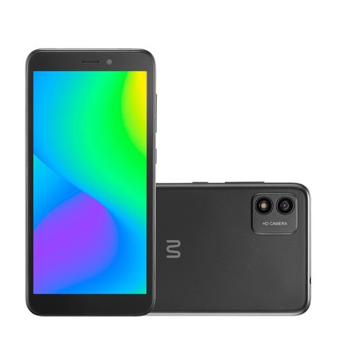 Smartphone Multi F 2 4G 32GB Tela 5.5 pol. Dual Chip 1GB RAM Câmera 5MP + Selfie 5MP Android 11 (Go edition) Quad Core - Preto - P9173