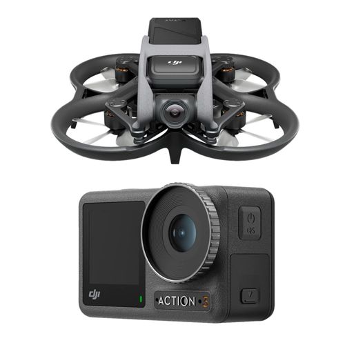 Combo Tech - Drone DJI Avata Fly Pro-View + DJI Goggles 2 4K e Câmera Osmo Action 3 Standard - DJI019K