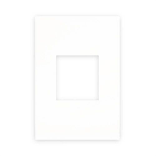 Placa 2posto 2x4 Quadrado White Arteor Cod.582563b - Pial
