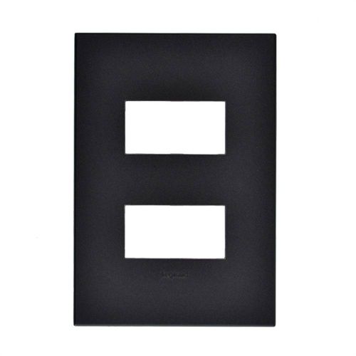 Placa 2 Posto 4x2 Quadrado Graphite Arteor 592684 - Pial