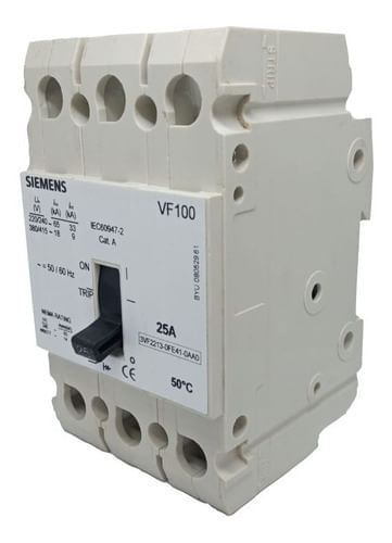 Disjuntor I. Tripolar CQD - Siemens