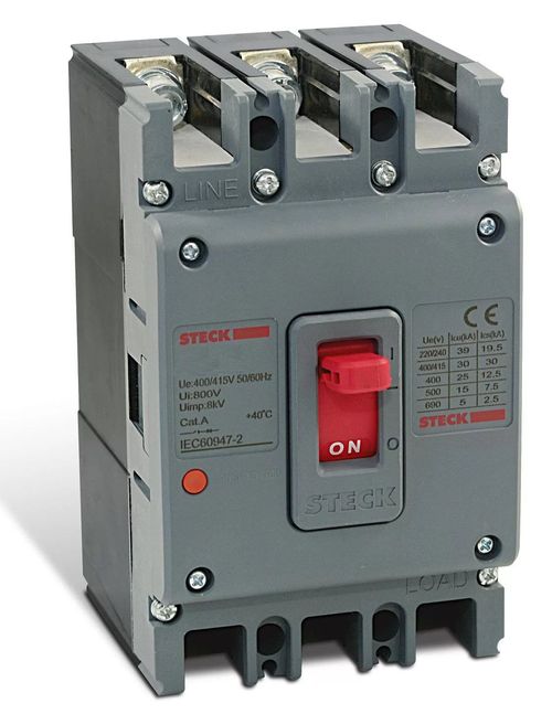 Disjuntor I. Tripolar 42kA 220v - Steck