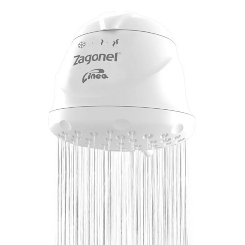 Ducha Linea 3Temperaturas 5000w Branca -Zagonel