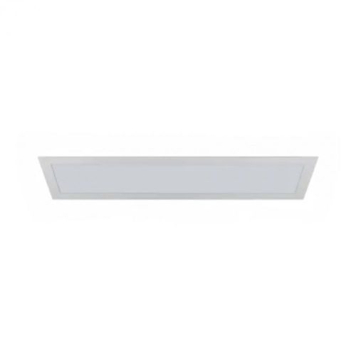 Plafon Led Retangular Sobrepor 60X20cm 3000K 18W Ref.80065 - Romalux