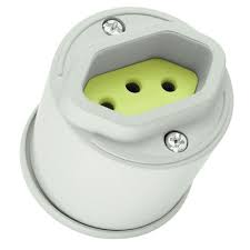 Tomada Externa 2P+T Ref. Tec / 30002 - Radial