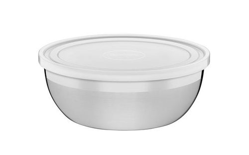 Pote Redondo Aço Inox Com Tampa 22 cm 2,9 L Tramontina