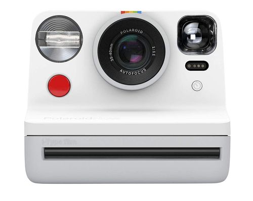 Câmera Polaroid Now Autofocus i-Type com impressão Instantânea - Branca