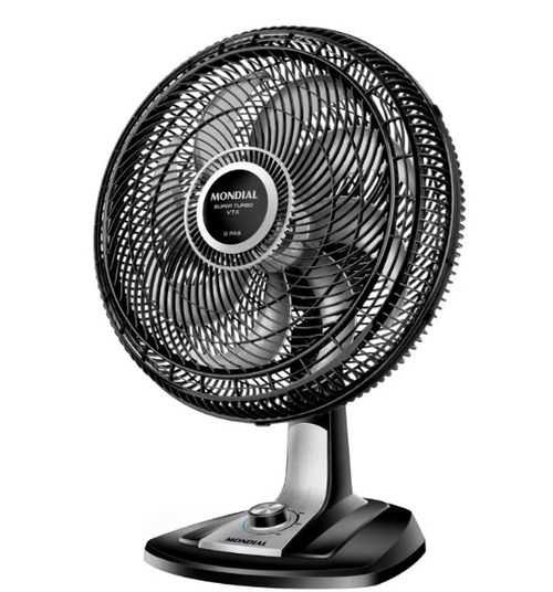 Ventilador de Mesa Mondial Turbo 8 Pás VTX-40-8P 127V/60Hz