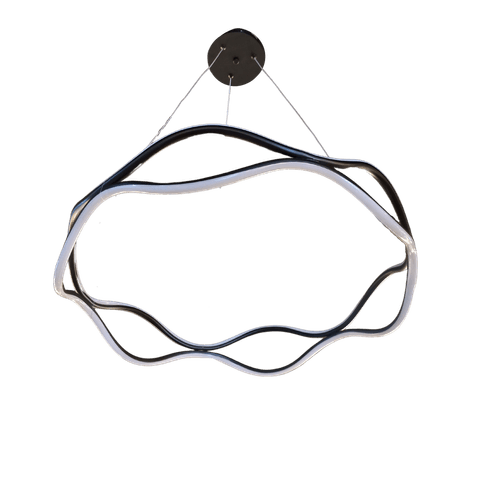 Pendente Led Metal Gold Acetinado Redondo 60cm 80w Ref.JL7176 - Jlr