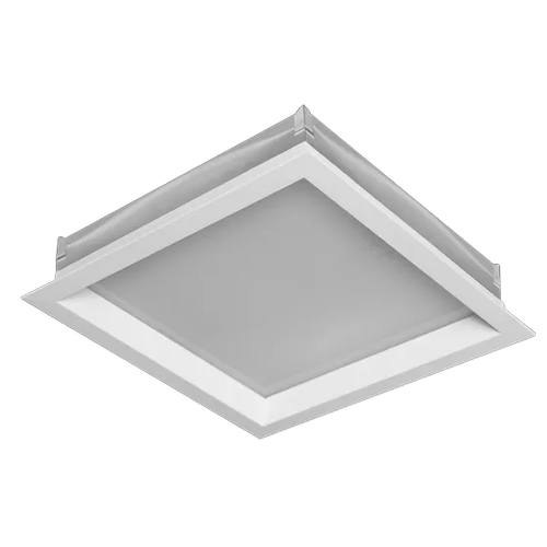 Plafon Embutir Newslim 25cm Acrílico Recuado P/2xe27 Br Ref. 898.09 - Incolustre