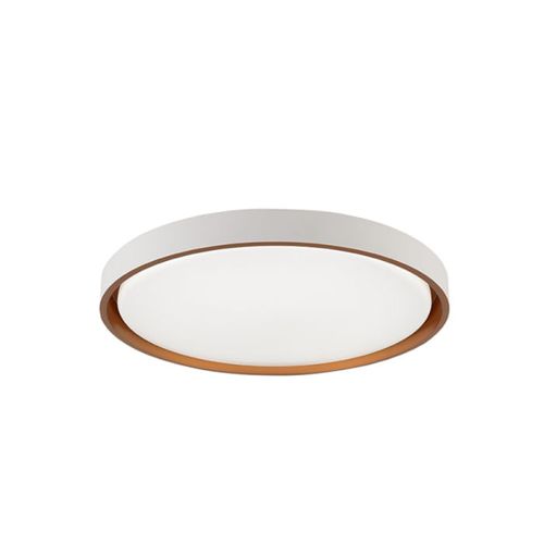 Plafon Led Redondo Montana Sobrepor Br+Dr 51cm 48w 3000/4000/6000k Ref.Ly-8762l - Hevvy
