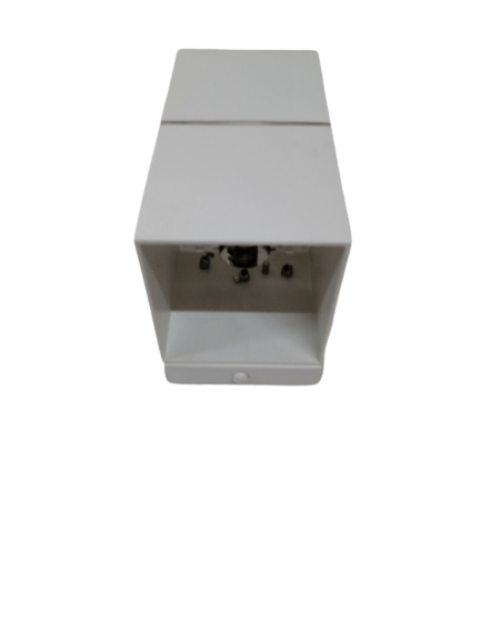 Arandela AR-256/14V Aluminio Branco Facho Para Cima E Para Baixo 7,5x14CM Para 1 G-9 Belly Lu