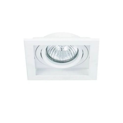 Spot Incandescente Quadrado Conecta C/Moldura P/ Par 20 Ref.NS7201B BR/BR - Bella Iluminação