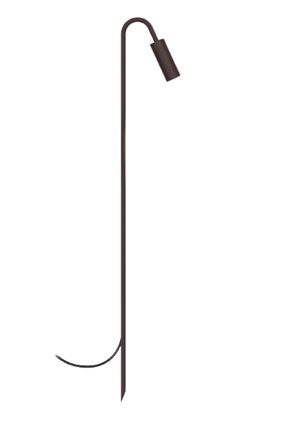 Poste Balizador Drop Preto C/Acr.Fosco Ref.1302 110x800mm P/1gu-10 - Tks