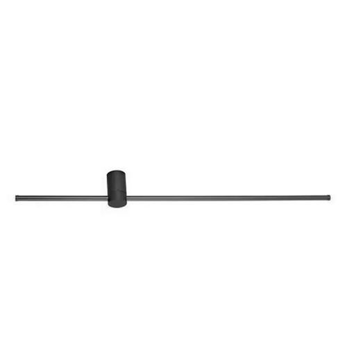 Arandela Led Alumínio Preto Texturizado 10W 2700K 1.62x100cm AR-133/10.100PT -  +LUZ