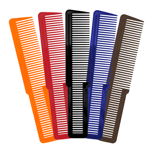 Conjunto de 6 Pentes Planos Coloridos Wahl