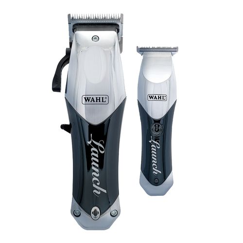 Kit de Máquinas de Cortar Cabelo e Aparador Sem Fio Launch Bivolt