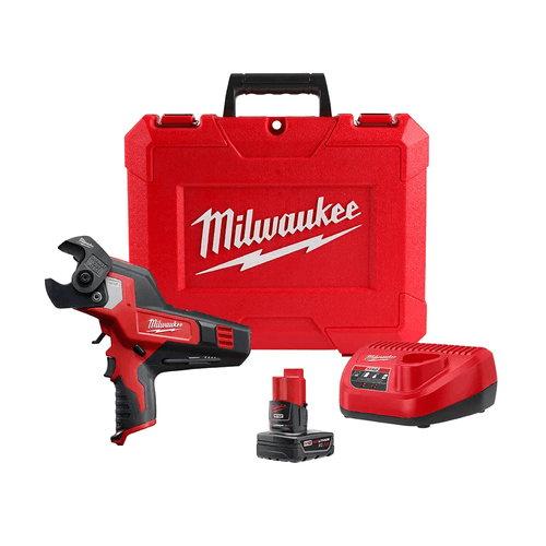 Cortador De Cabos A Bateria M12 12V C/ Bateria C/ Carregador 2472-21XC - Milwaukee