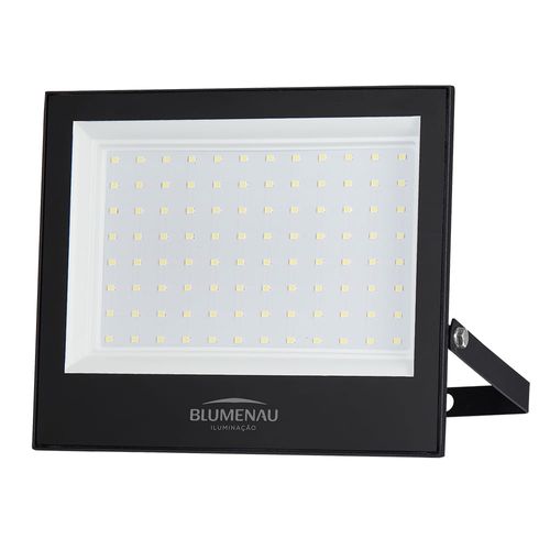 Refletor Led 100W Bivolt 6500K 7800LMS IP-66 Preto Ref.78100600 - Blumenau