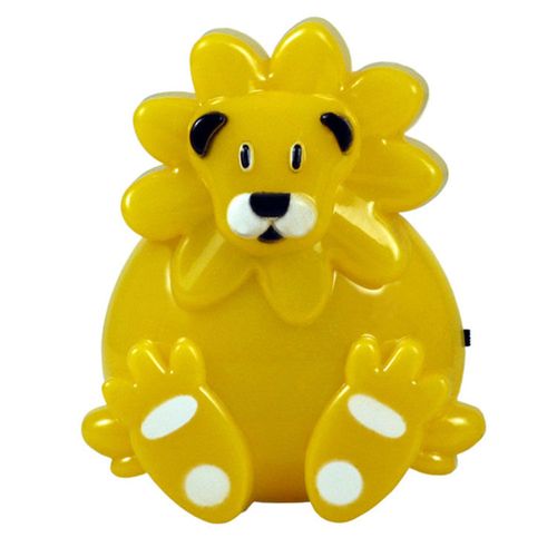 Luminária Residencial Luz Noturna Led Leão Amarelo 1w Bivolt Ref.LDL30112 - G20