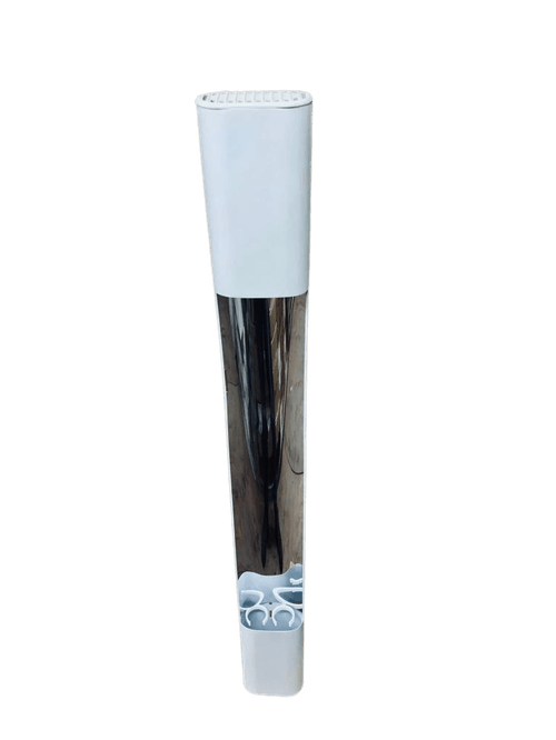 Luminária Fluorescente Double Tubo D20 Branco S/Aleta S/Canopla - Incolux