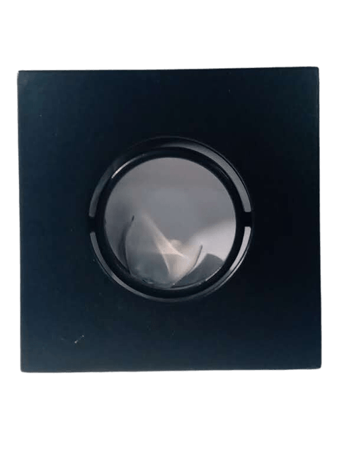 Spot Dicroica Embutir Quadrado MF160 Preto - Metal Tecnica