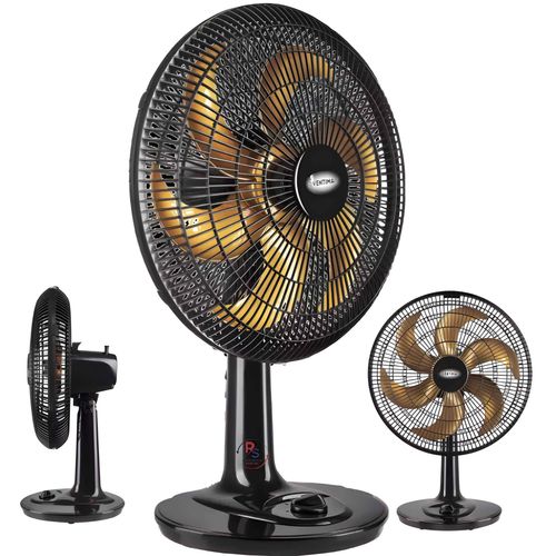 Ventilador de Mesa 40cm Ventimais Turbo 3 Vel Preto/Bronze