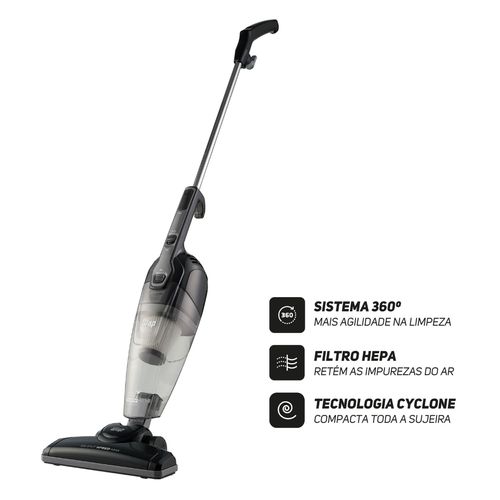 ASPIRADOR DE PÓ VERTICAL 3 EM 1 1350W WAP SILENT SPEED MAX