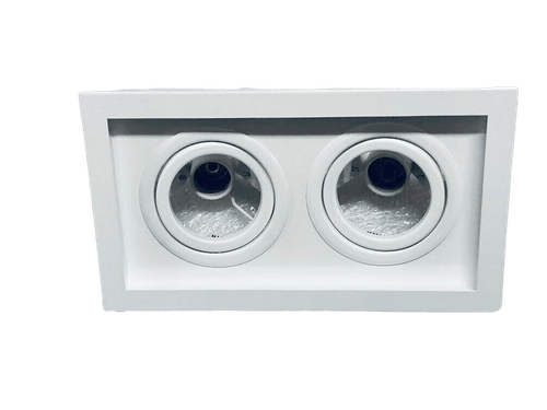 Spot Incandescente Embutir BL054/2 Par20 Branco - Bella Luce