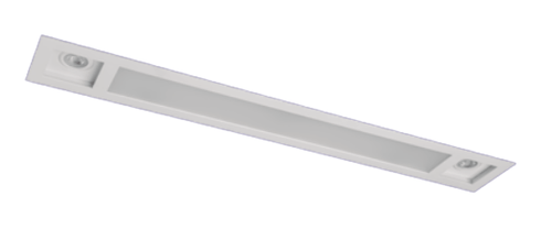 Luminária Fluor Embutir Retângulo Para2 T8 +2 Par20 - Belly Lustre
