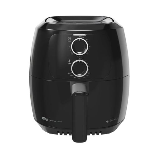 Fritadeira Elétrica Sem Óleo WAP WAFF2-P Air Fryer Preta 4L 1500W 127V