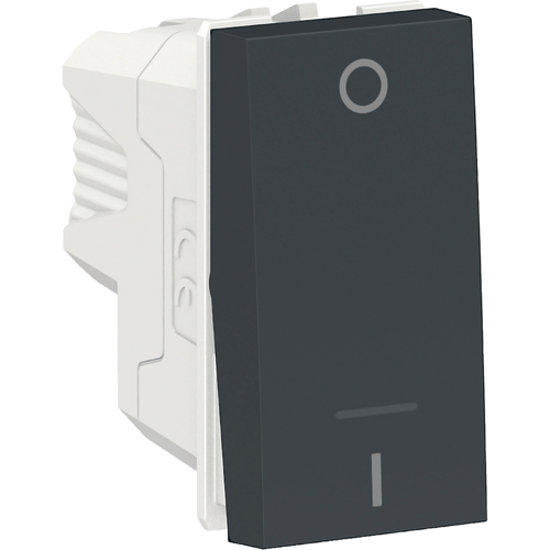 Interruptor Bipolar Simples Orion 16A 250V 1M S70116294 Grafite - Schneider