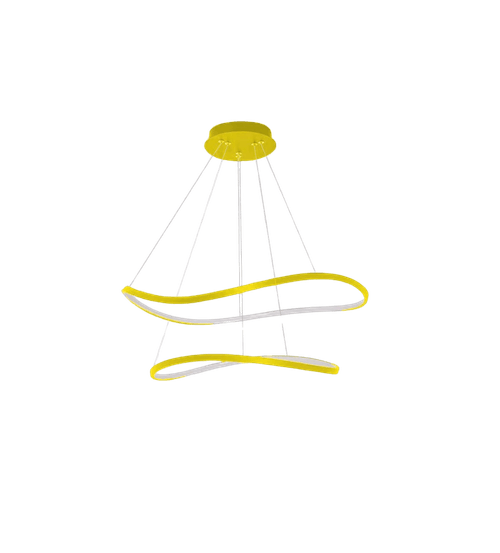 Pendente Oceano 140 Led 85W 3000K 1750Lms Bivolt Cód. P-OCEANO-140-GOLD – GMH Trade
