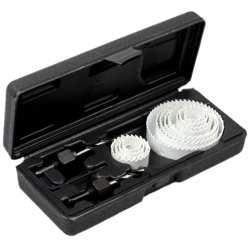 Kit Serra Copo C/ 15 Peças+Estojo Para Madeira – Rocast