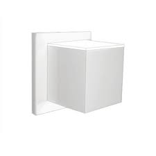 Arandela Box Luce Ref. 30019/2 4x4 Br P/ Halopin Luz P/Baixo - Ella