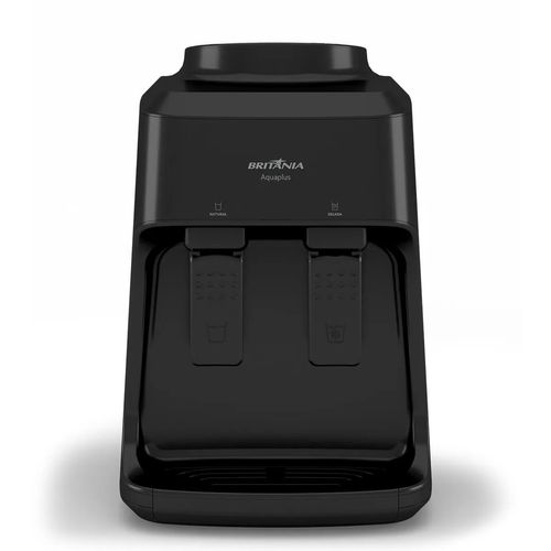 Bebedouro Britânia BBE12P Aquaplus Água Gelada e Natural 10L ou 20L Black Biv