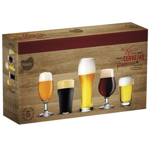 Kit Cervejas Especiais 5 Peças Nadir Figueiredo 0851/137