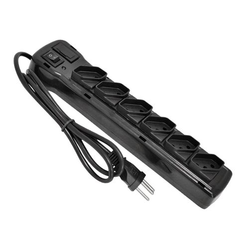 Filtro De Linha 6/T Preto - Fiolux