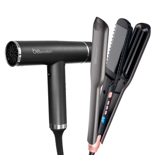 Secador Ultralite Ionic be emotion e Triondas e Prancha Wave & Liss Be Emotion