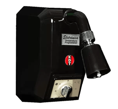 Ducha Eletrônica Programável S/ Desviador 220V 8800W Black Cód. 2833 – KDT