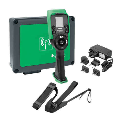 Kit Estação Base Botoeira Wireless 8 Bot. LCD3 XARSK8D18H - Schneider