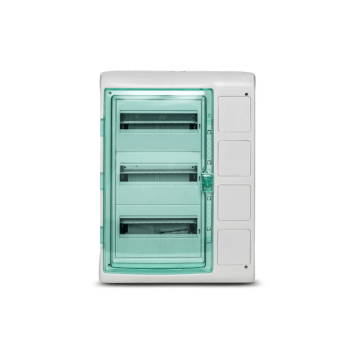 Quadro Sobrepor Distribuição Quasar 610x448x160mm 36 Modulos e P/ 4 Tomadas QUA3604 - Steck