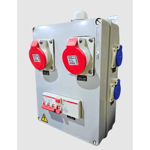 Quadro De Andar C/ Disj. 3P 40A + IDR 40A + 2 Tom. N4046 + 4 Tom. S8641 PG29 IP-40 Cód. S32200774DR – Steck