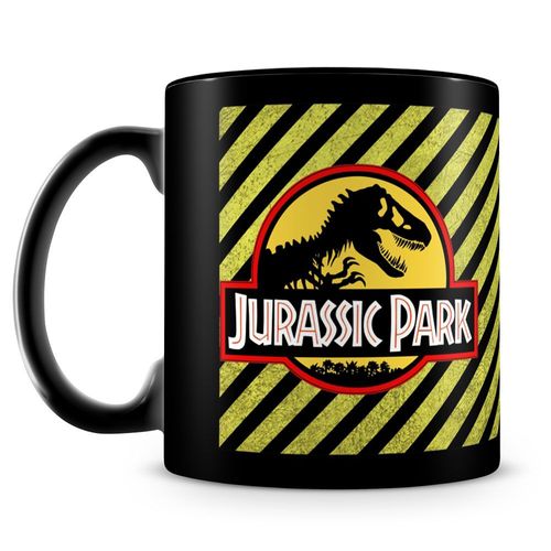 Caneca Jurassic Park (100% Preta)