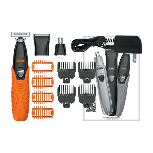 Aparador de Pelos Wahl Trim Ninja Laranja 3 em 1
