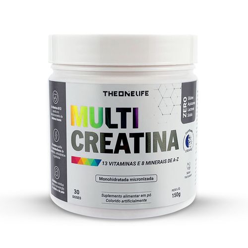 MultiCreatina em Pó com Vitaminas AZ