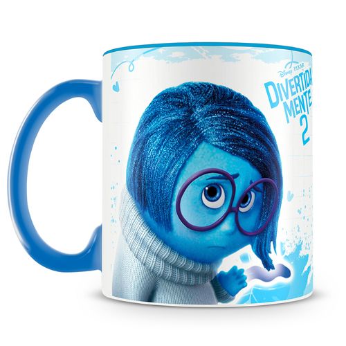 Caneca Emoção Tristeza (Com Foto)
